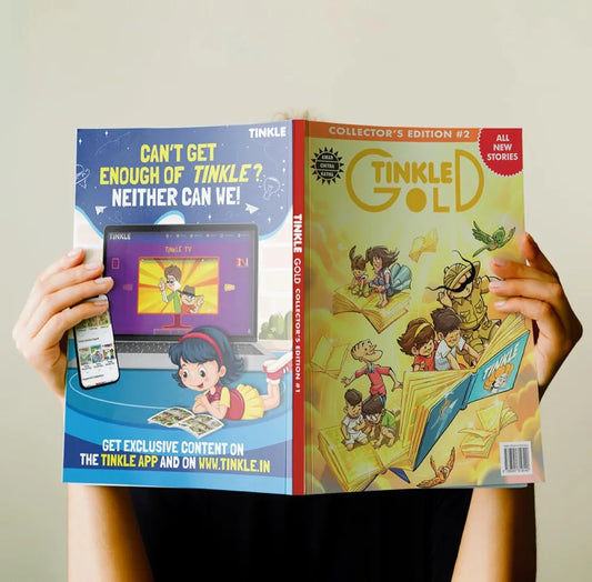 Tinkle Gold – 02 | Exclusive Comic Book Edition | Humour and Adventure Stories for Kids, Toddlers and Young Readers | Amar Chitra Katha