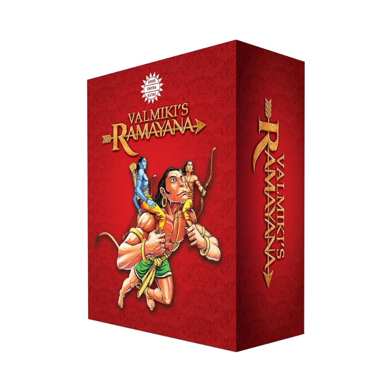 Valmiki's Ramayana – 6 Volume Comic Book Set