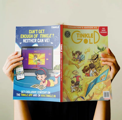 Tinkle Gold – 02 | Exclusive Comic Book Edition | Humour and Adventure Stories for Kids, Toddlers and Young Readers | Amar Chitra Katha