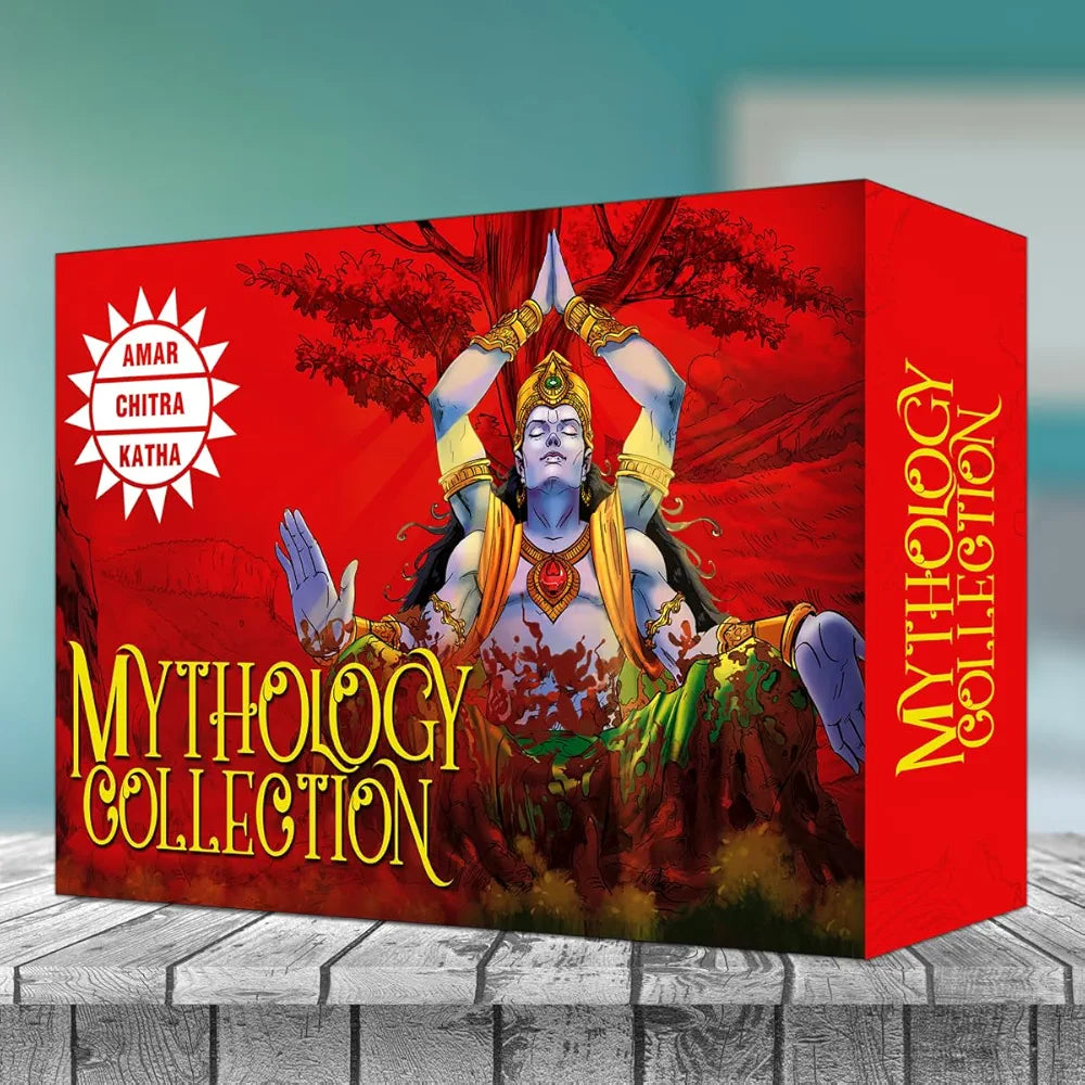 The Great Indian Mythology Collection – 73 Comics Set | Timeless Stories of Epics, Deities & Legends | Ganesha, Krishna, Rama, Shiva & More | Amar Chitra Katha