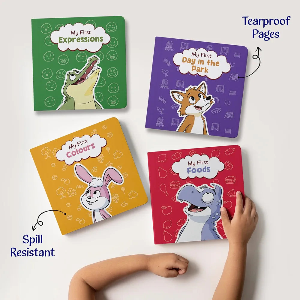 My First Learning Box Set  - Early Learning Foundation for Toddlers & Kids Age 0-3 | Includes ABCs, Numbers, Animals, Fruits, ... Educational Gift 