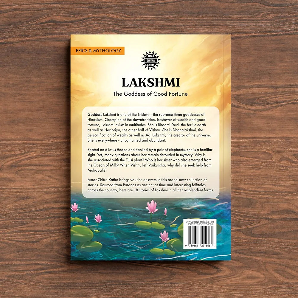 Lakshmi - The Goddess of Good Fortune | Indian Mythology, History & Folktales | Cultural Stories for Kids & Adults | Illustrated Comic Books | Amar Chitra Katha