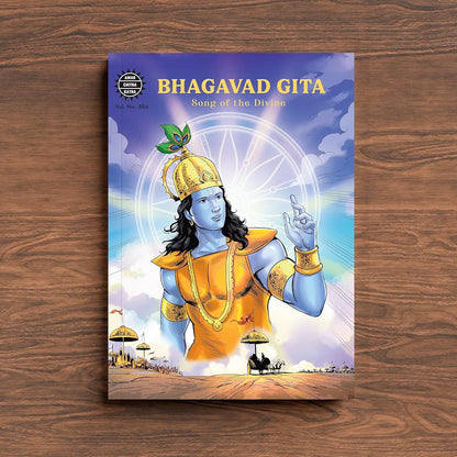 Amar Chitra Katha Bhagavad Gita  | Authentic Illustrated Spiritual Guide for Kids & Adults | Teachings of Lord Krishna | Mythology & Philosophy Classic 