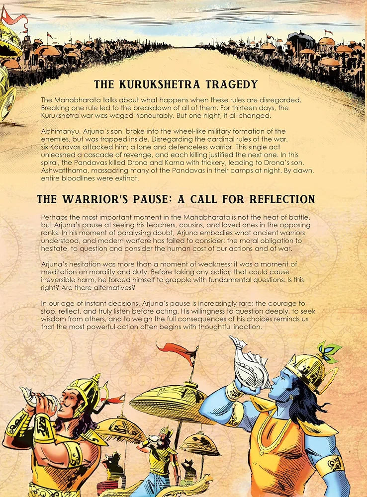 Amar Chitra Katha Bhagavad Gita  | Authentic Illustrated Spiritual Guide for Kids & Adults | Teachings of Lord Krishna | Mythology & Philosophy Classic 