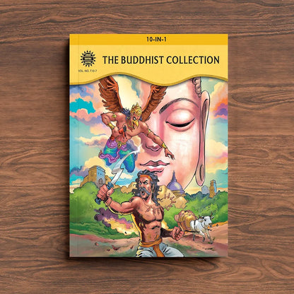 The Buddhist Classics Collection – Illustrated Comic Book Set | Stories of Buddha, Amrapali, King Kusha, Angulimala & Legendary Monks | Wisdom & Enlightenment for All Ages | Amar Chitra Katha 10-in-1