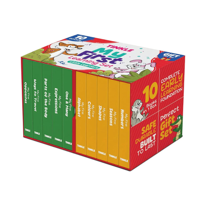 My First Learning | Pack of 10 Books | Little Learners