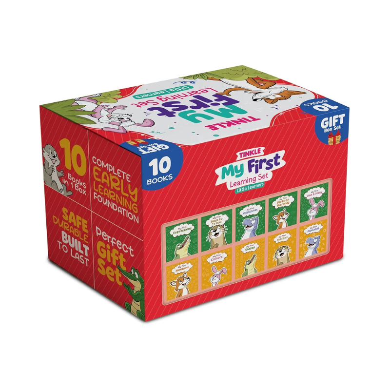 My First Learning | Pack of 10 Books | Little Learners