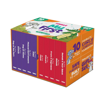 My First Learning | Pack of 10 Books | First Words