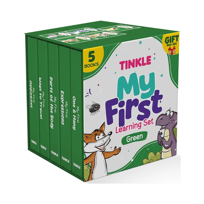 My First Learning | Pack of 5 Books | Green