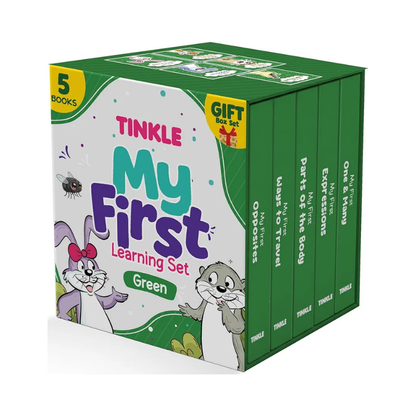 My First Learning | Pack of 5 Books | Green
