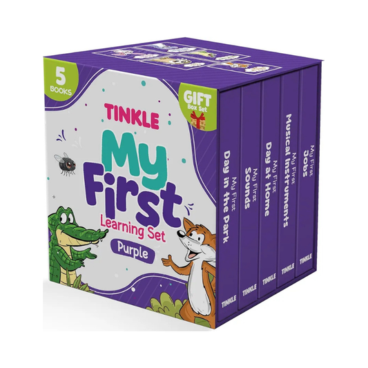 My First Learning | Pack of 5 Books | Purple