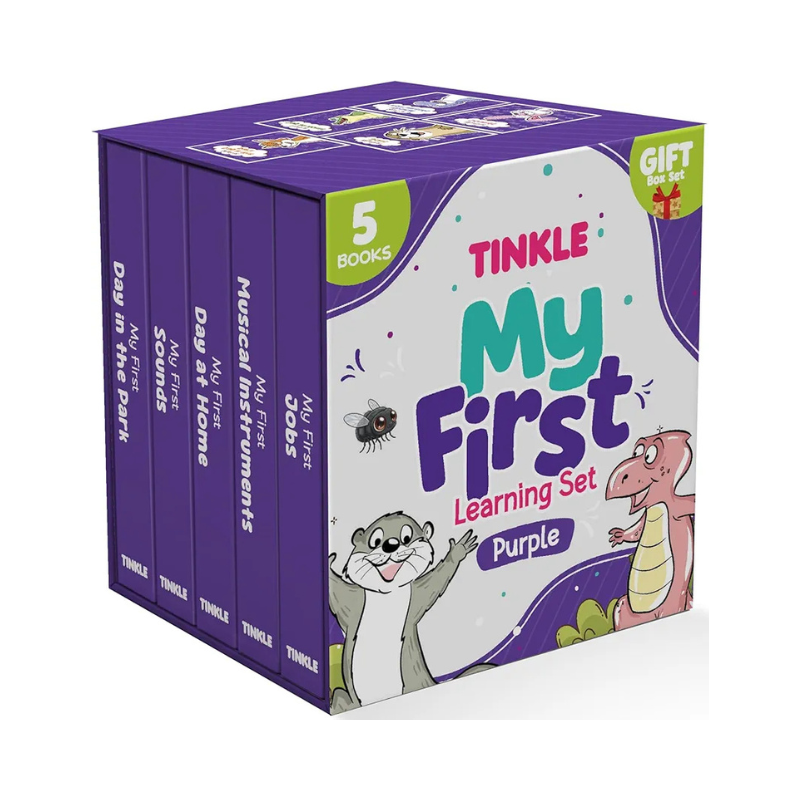 My First Learning | Pack of 5 Books | Purple