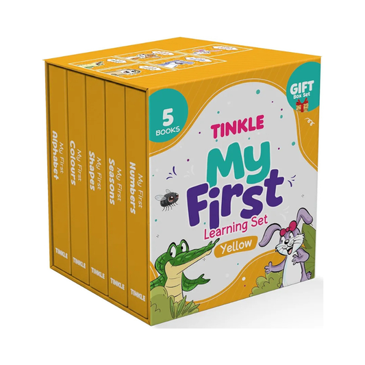 My First Learning | Pack of 5 Books | Yellow