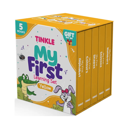My First Learning | Pack of 5 Books | Yellow