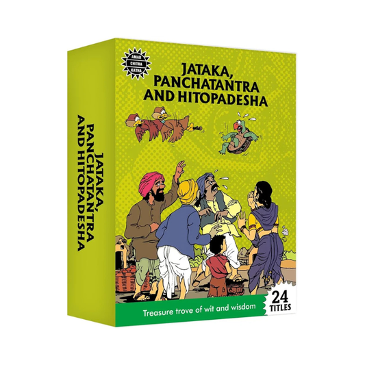 Jataka, Panchatantra, Hitopadesha Collection: 24 Book Set